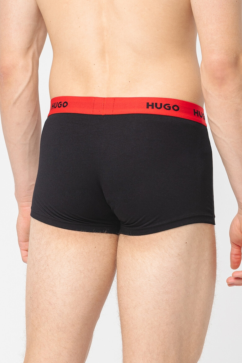 HUGO Set de boxeri cu logo - 3 perechi - Pled.ro