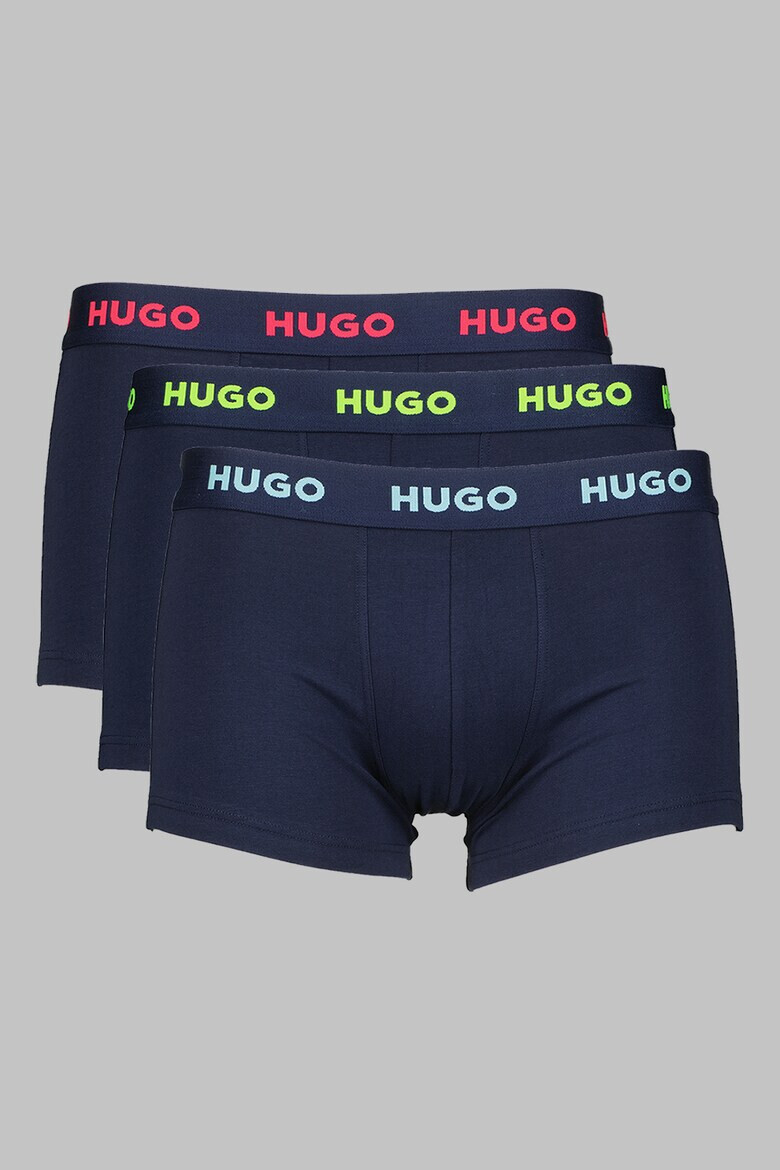 HUGO Set de boxeri cu logo - 3 perechi - Pled.ro