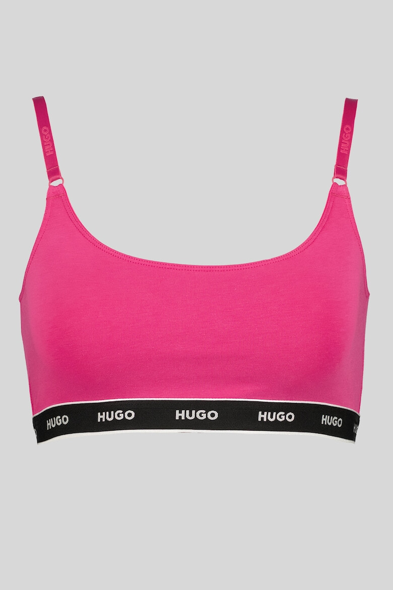 HUGO Set de bustiere cu banda logo - 2 piese - Pled.ro