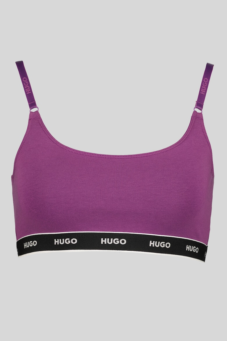 HUGO Set de bustiere cu banda logo - 2 piese - Pled.ro