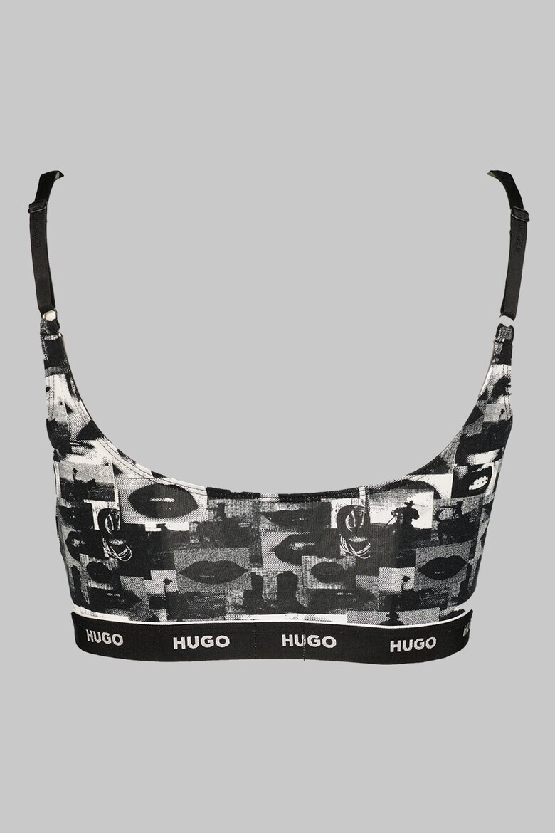 HUGO Set de bustiere cu banda logo - 2 piese - Pled.ro