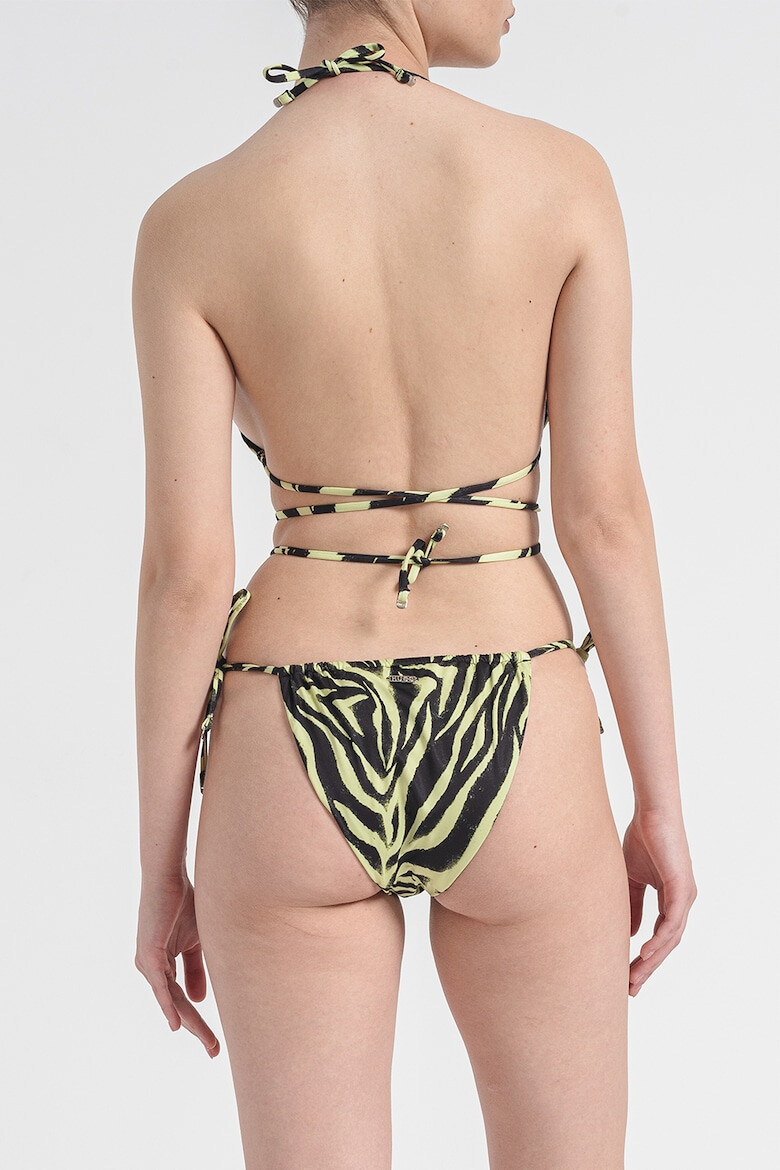 HUGO Sutien triunghiular cu animal print - Pled.ro