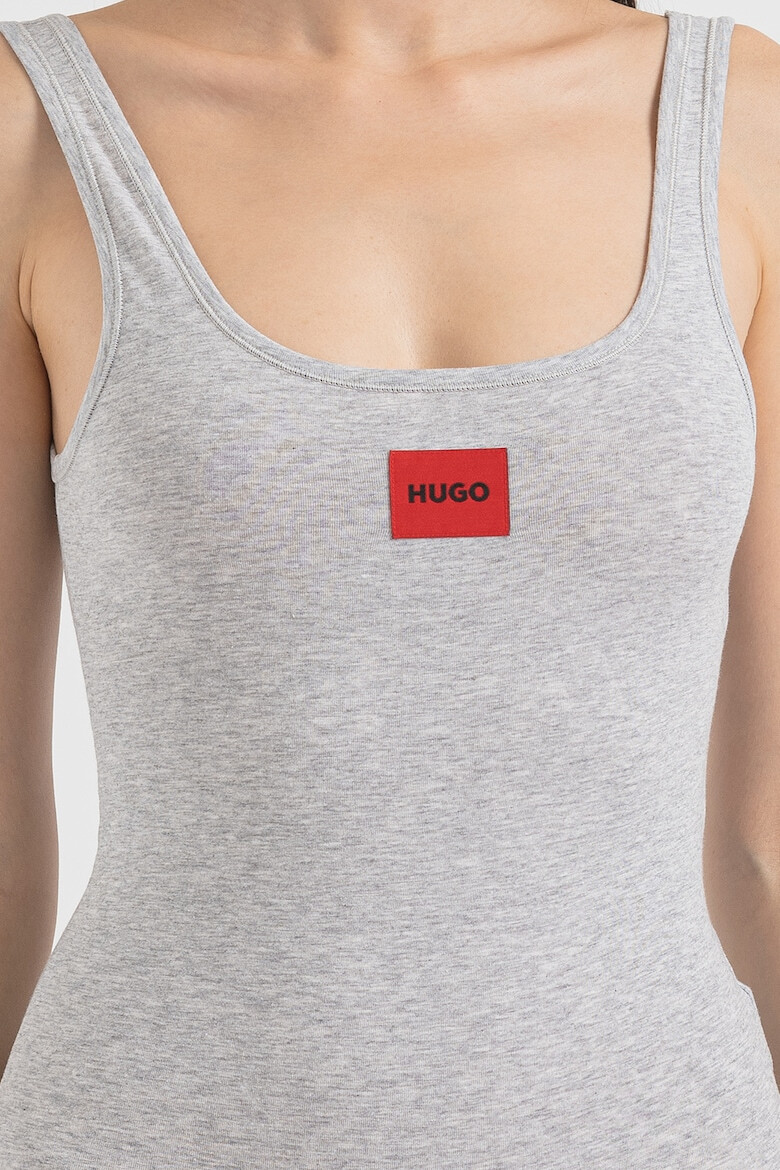 HUGO Top-body cu detaliu logo - Pled.ro