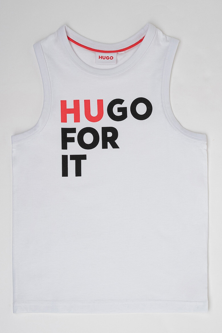 HUGO Top cu logo - Pled.ro