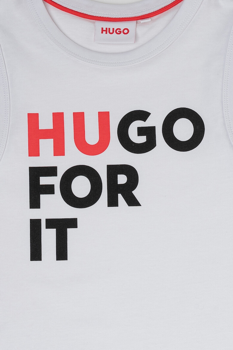 HUGO Top cu logo - Pled.ro