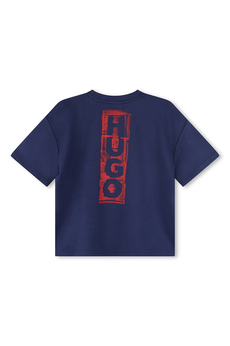 HUGO Tricou cu imprimeu logo - Pled.ro