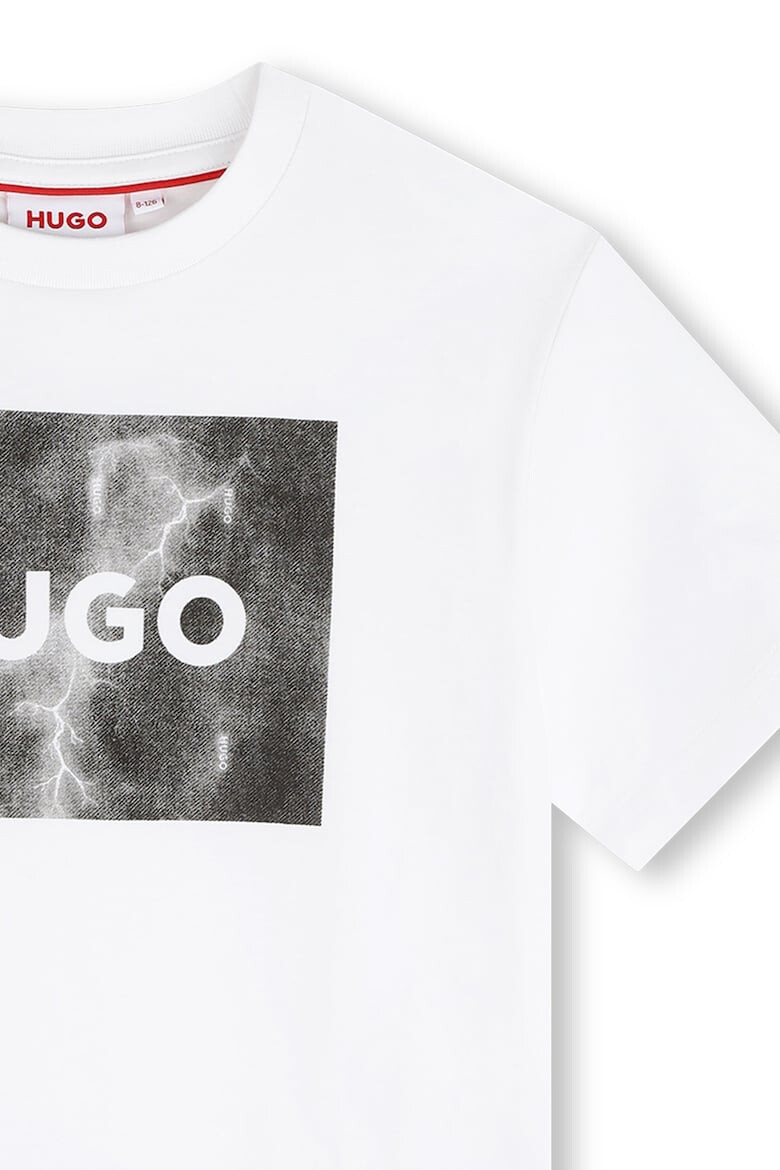 HUGO Tricou cu imprimeu logo - Pled.ro