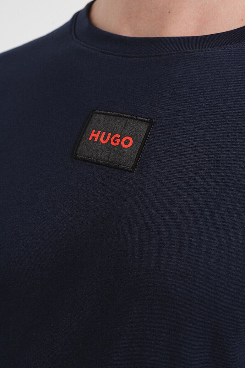 HUGO Tricou de bumbac cu aplicatie logo Diragolino - Pled.ro