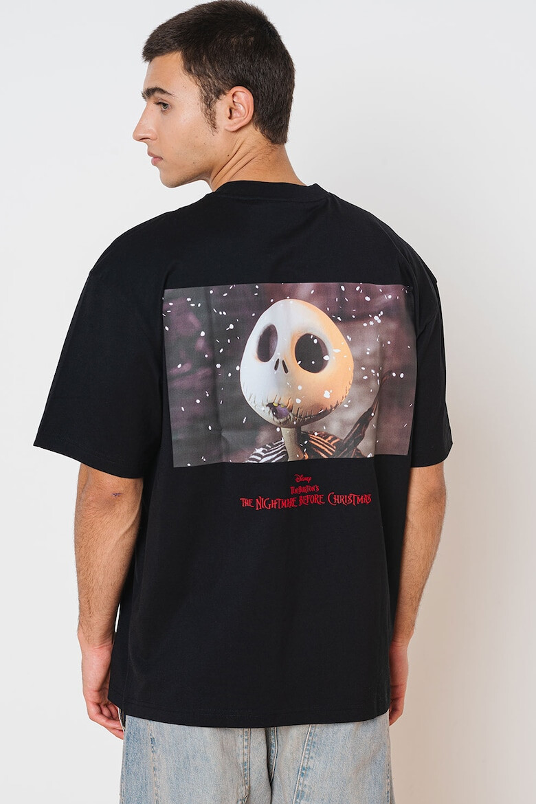 HUGO Tricou de bumbac cu imprimeu Nightmare Before Christmas - Pled.ro