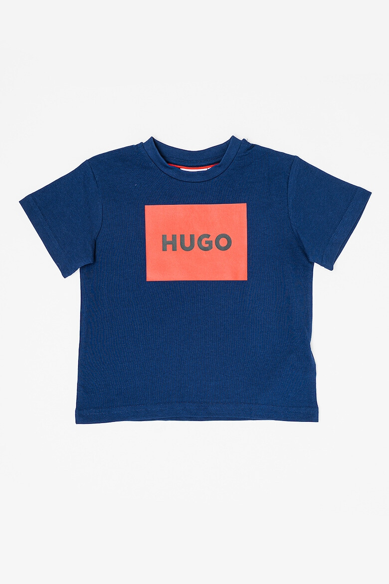 HUGO Tricou din bumbac cu imprimeu logo - Pled.ro