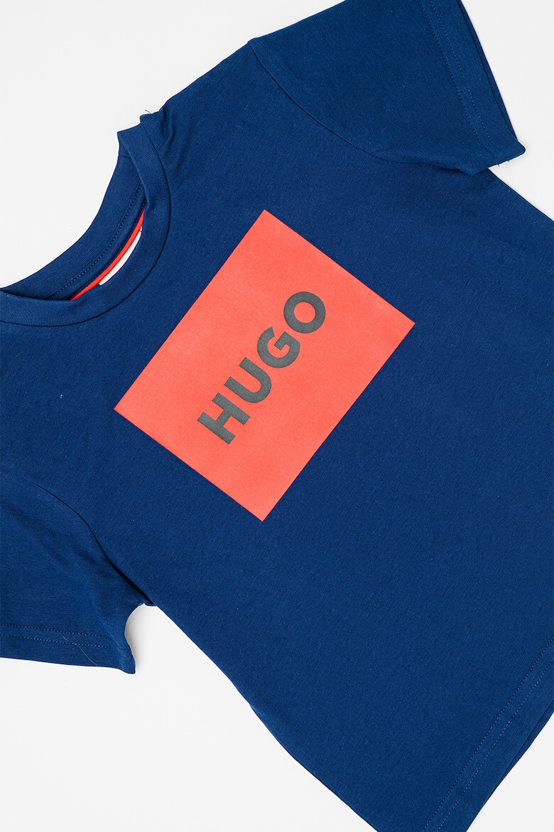 HUGO Tricou din bumbac cu imprimeu logo - Pled.ro