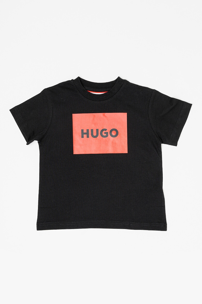 HUGO Tricou din bumbac cu imprimeu logo - Pled.ro