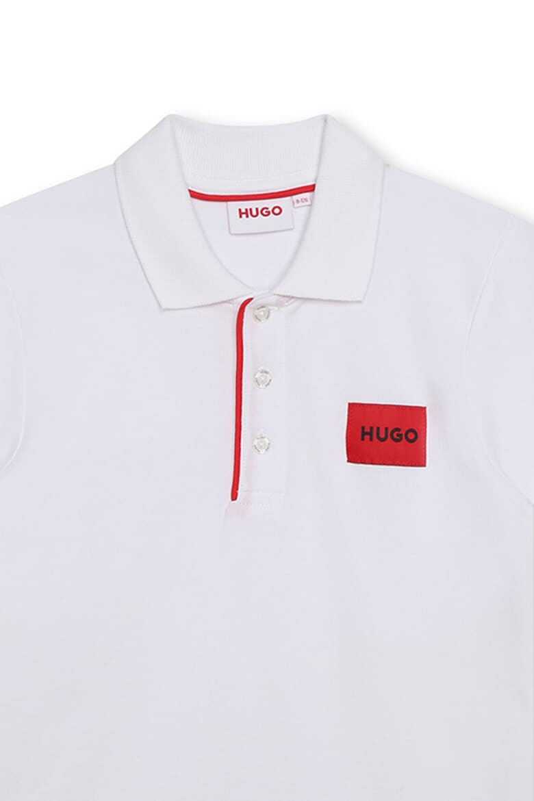 HUGO Tricou polo din amestec de bumbac - Pled.ro