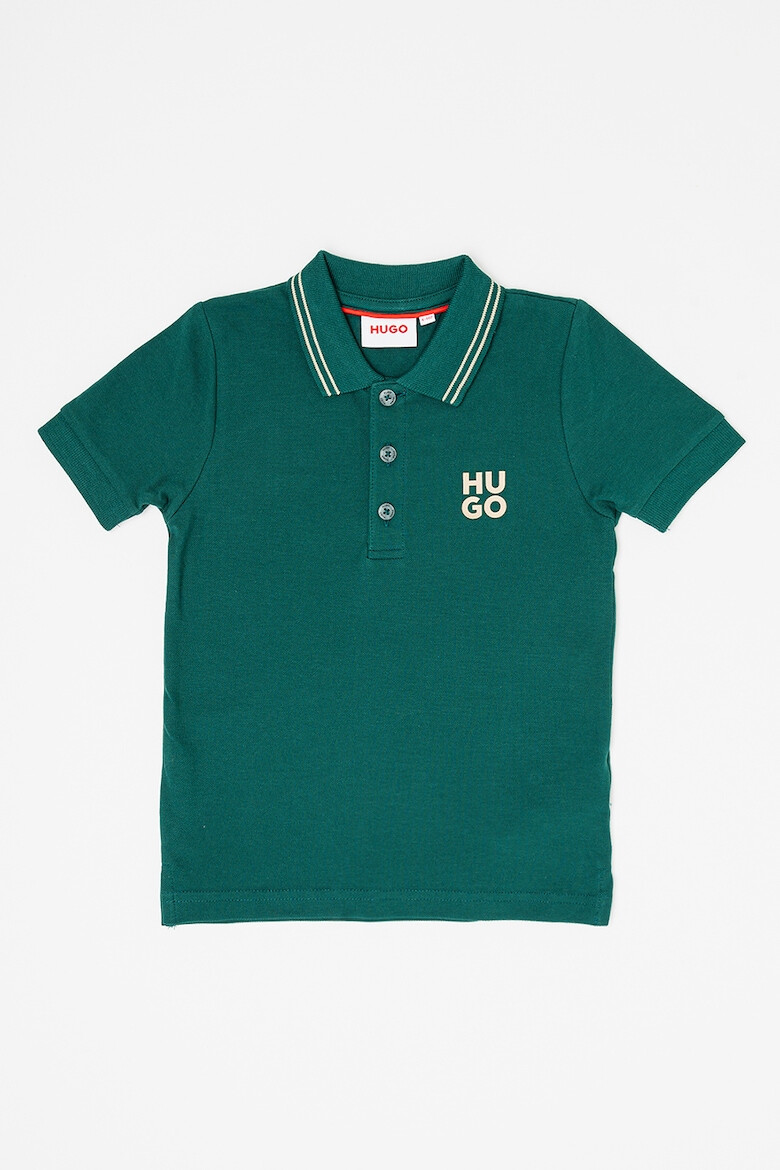 HUGO Tricou polo din amestec de bumbac - Pled.ro