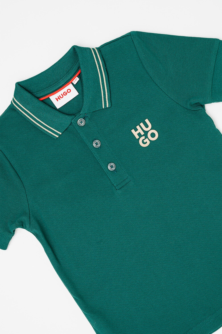 HUGO Tricou polo din amestec de bumbac - Pled.ro