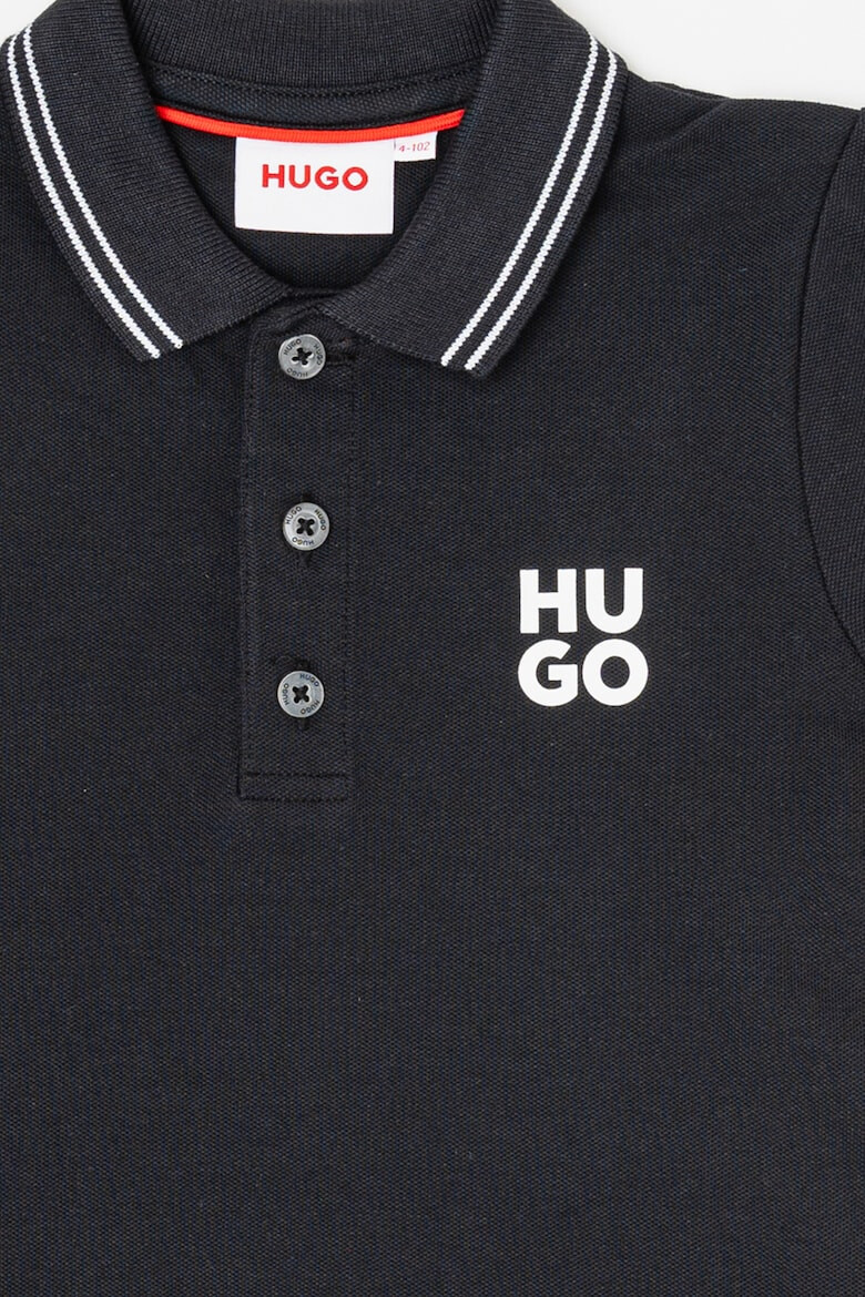 HUGO Tricou polo din amestec de bumbac - Pled.ro