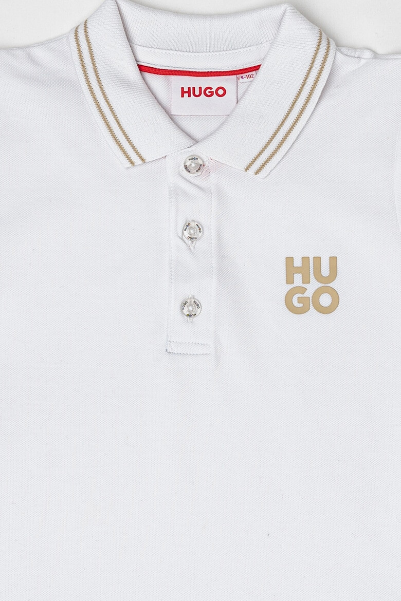 HUGO Tricou polo din amestec de bumbac - Pled.ro