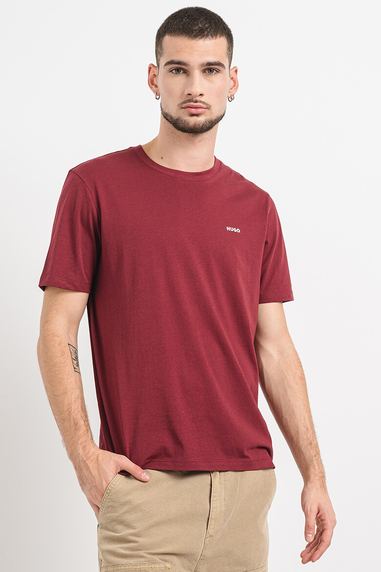 HUGO Tricou regular fit din bumbac Dero - Pled.ro