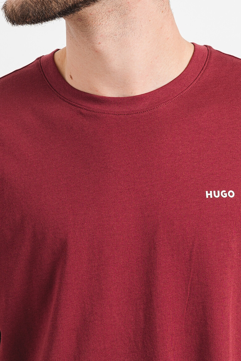 HUGO Tricou regular fit din bumbac Dero - Pled.ro