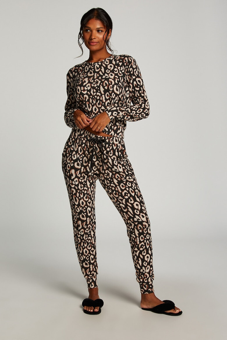 Hunkemoller Bluza de pijama cu animal print - Pled.ro