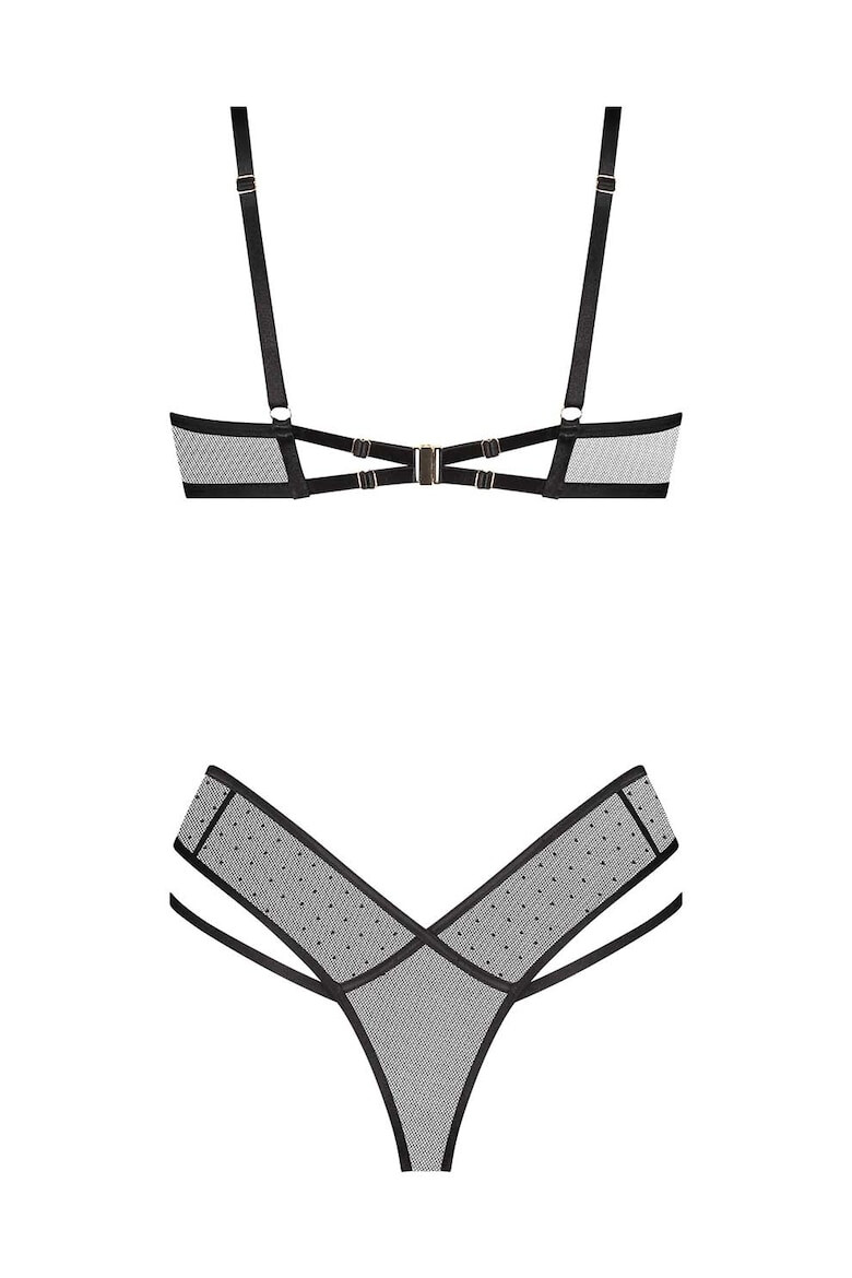 Hunkemoller Body de dantela si plasa cu sustinere metalica Billie - Pled.ro