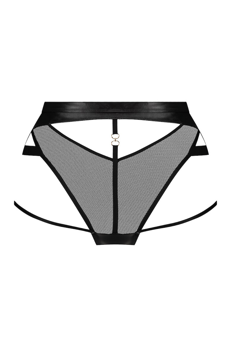 Hunkemoller Chiloti brazilieni transparenti cu barete multiple - Pled.ro