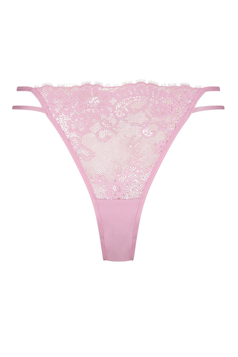 Hunkemoller Slip brazilian cu detalii de dantela Lidia - Pled.ro