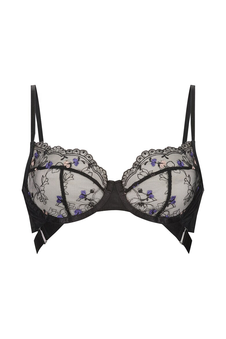 Hunkemoller Sutien fara burete cu sustinere metalica Violet - Pled.ro