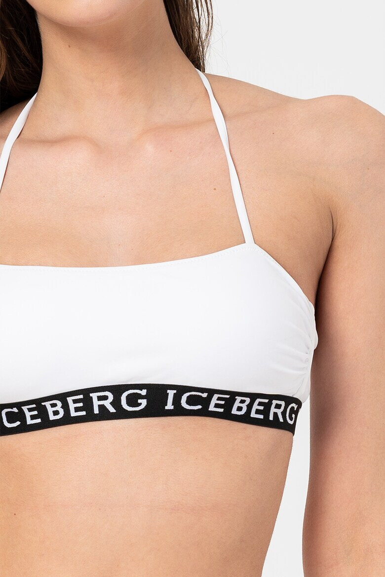 Iceberg Sutien bandeau de baie cu banda logo - Pled.ro