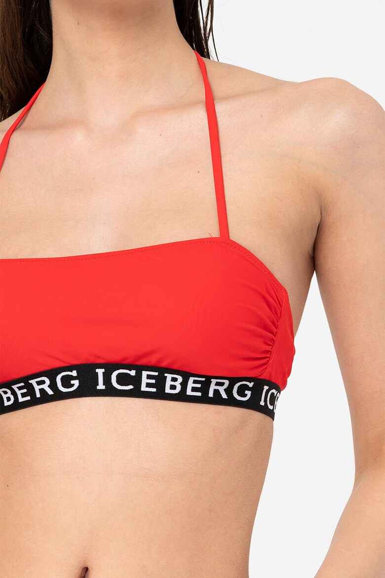 Iceberg Sutien bandeau de baie cu banda logo - Pled.ro