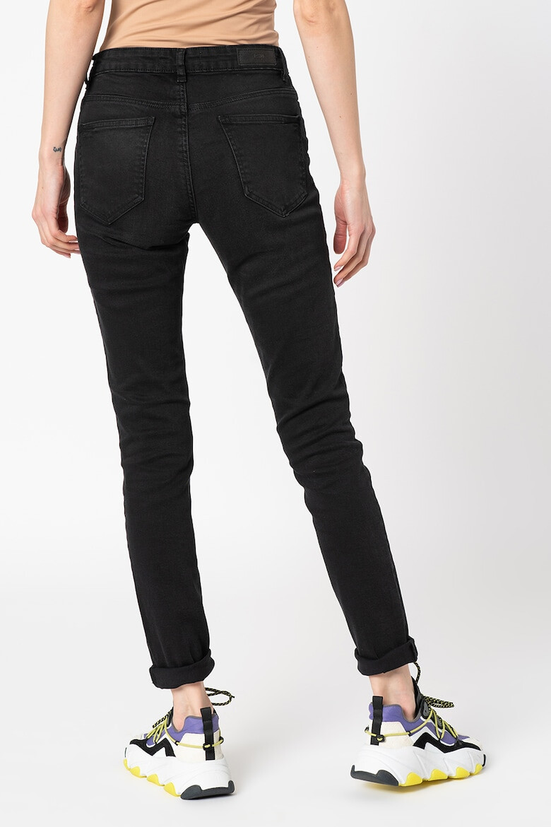 ICHI Blugi skinny cu talie medie Lulu - Pled.ro