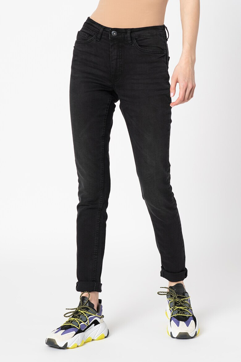 ICHI Blugi skinny cu talie medie Lulu - Pled.ro