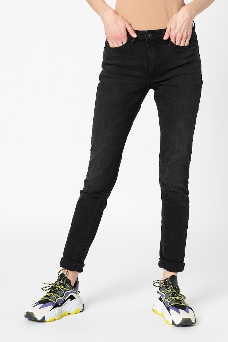 ICHI Blugi skinny cu talie medie Lulu - Pled.ro