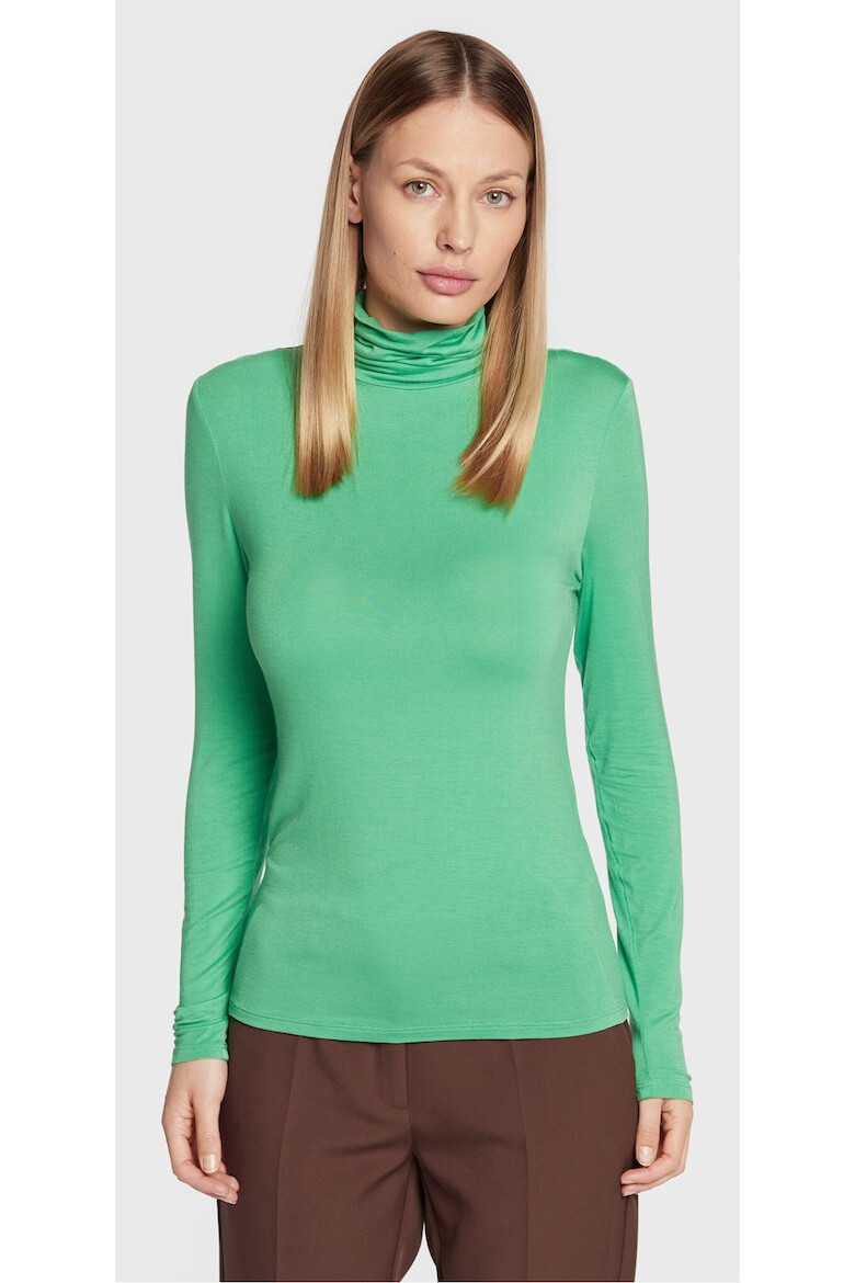 ICHI Bluza dama Viscoza Verde - Pled.ro