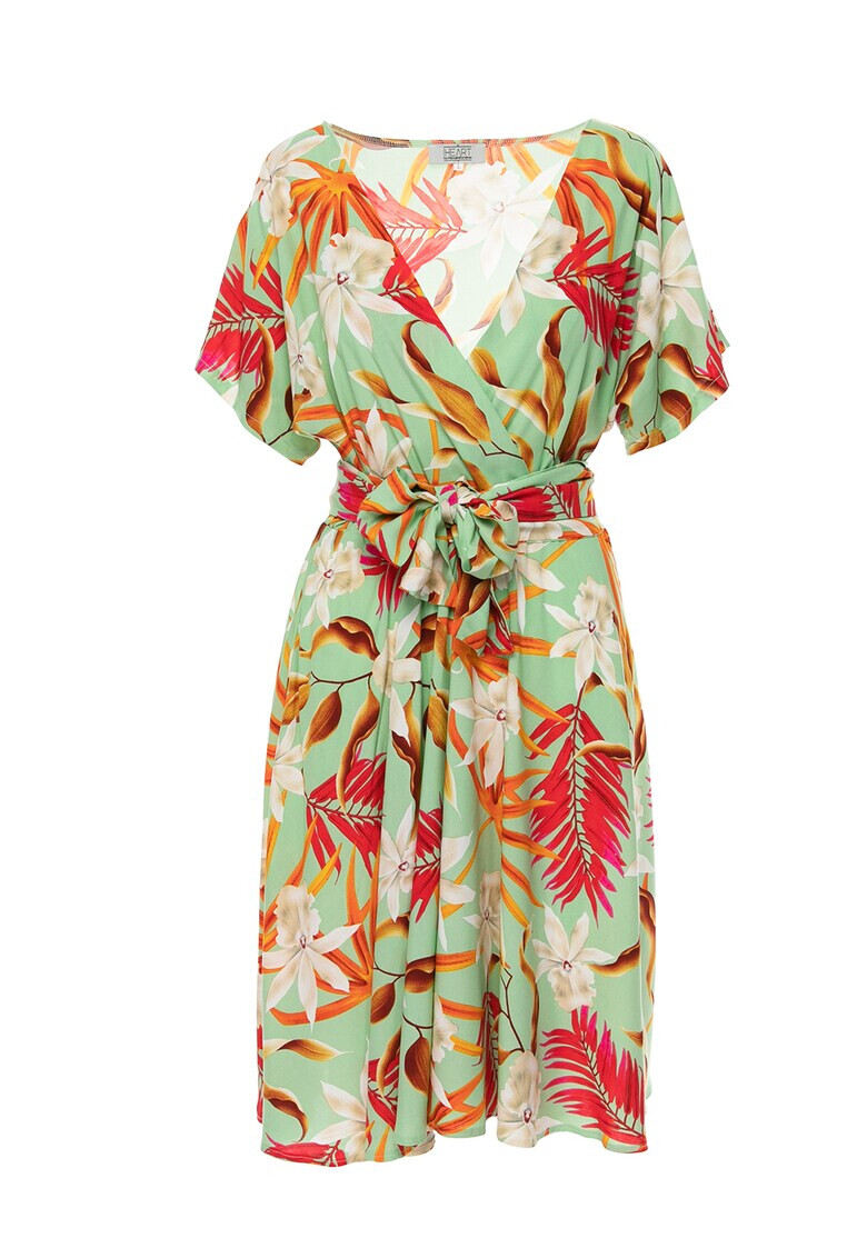 IHeart Rochie petrecuta cu imprimeu tropical - Pled.ro