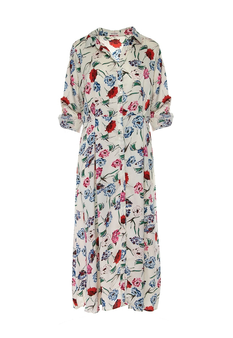 IHeart Rochie tip camasa cu imprimeu floral - Pled.ro