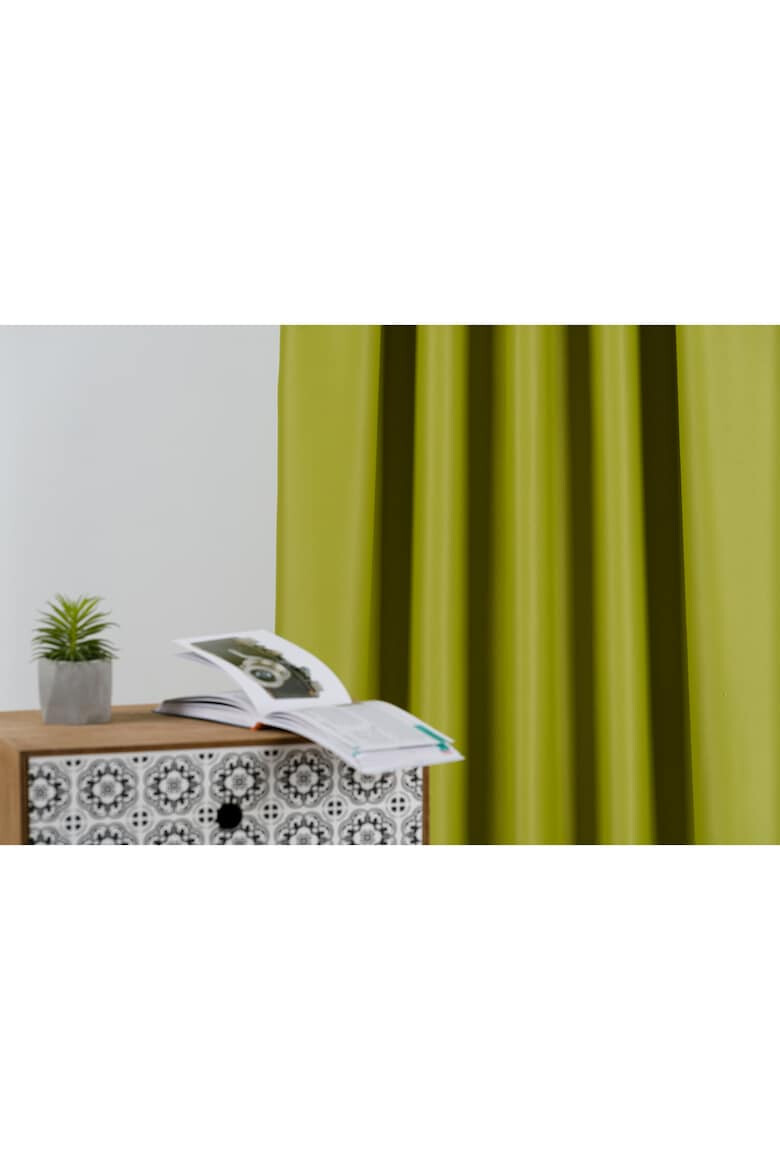 Imagine Draperie Blackout Living Textiles cu rejansa 140x260 cm verde - Pled.ro