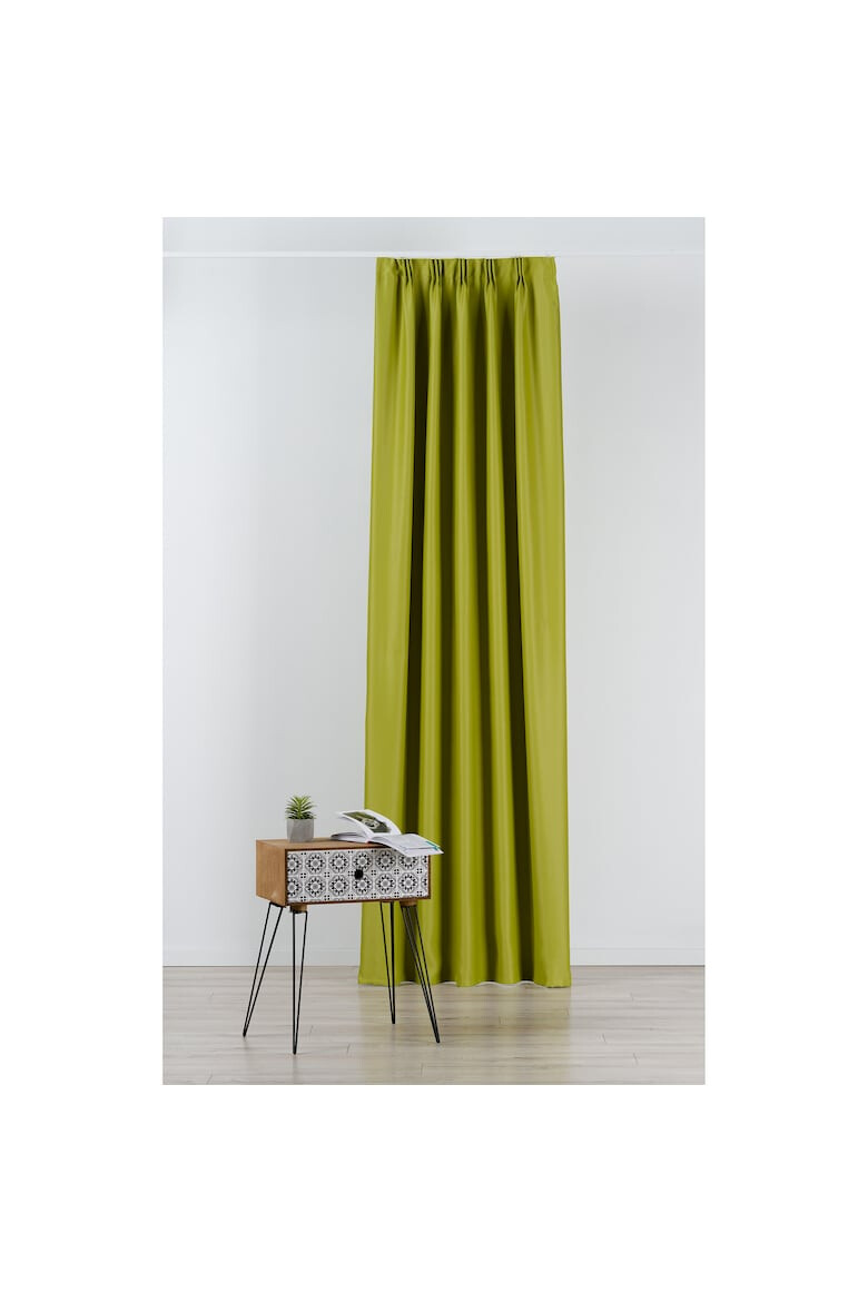 Imagine Draperie Blackout Living Textiles cu rejansa 140x260 cm verde - Pled.ro