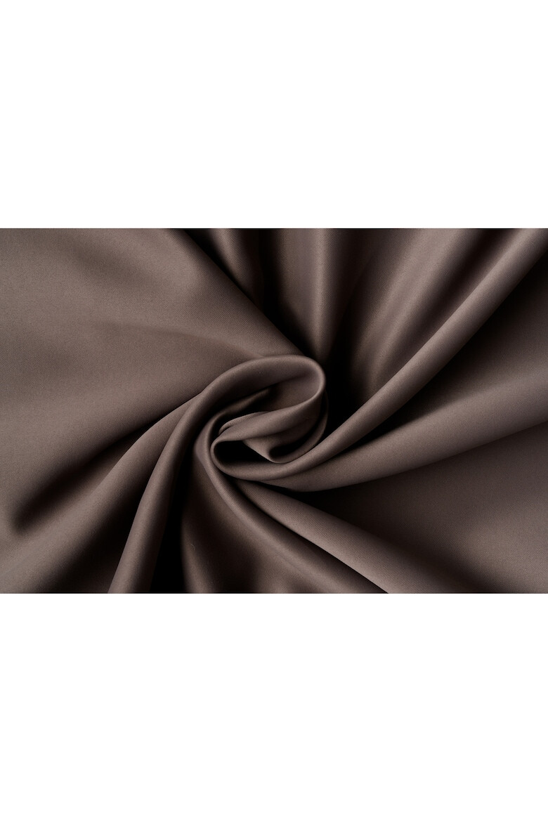 Imagine Draperie Blackout Living Textiles cu rejansa 140x260 cmalb-gri - Pled.ro