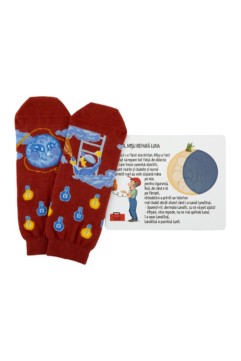 INCROCODIBLE Set 5 perechi de sosete unisex cu personaje Multicolor - Pled.ro