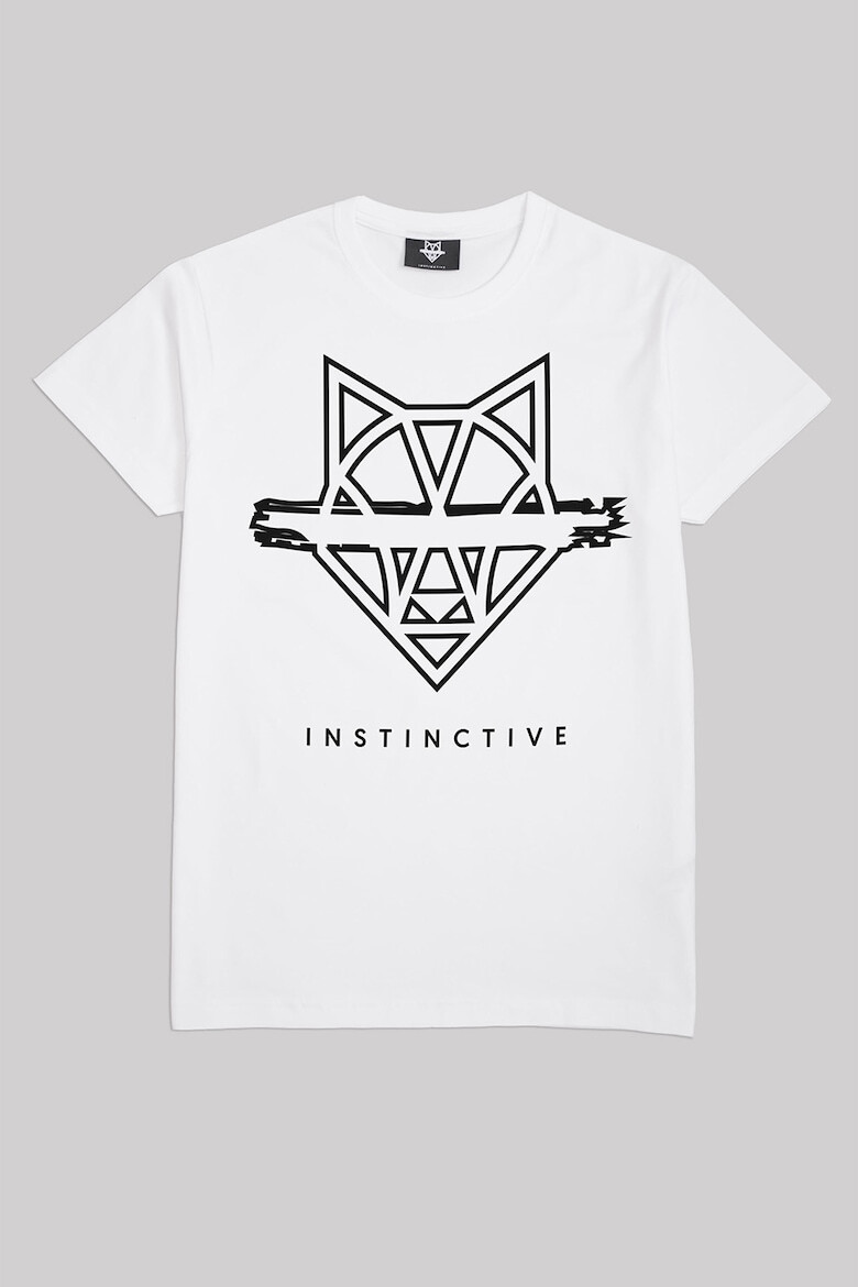 Instinctive Tricou de bumbac cu imprimeu logo - Pled.ro