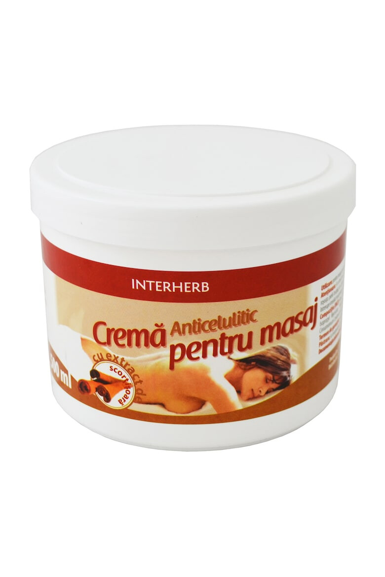 Interherb - Casa Herba Crema de masaj anticelulitica cu scortisoara 500 gr - Pled.ro