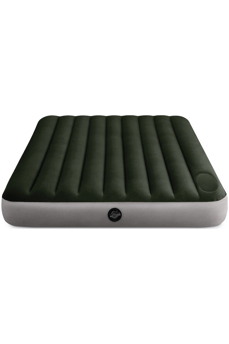 Intex Saltea Downy AirBed pompa integrata 152x203x25cm - Pled.ro