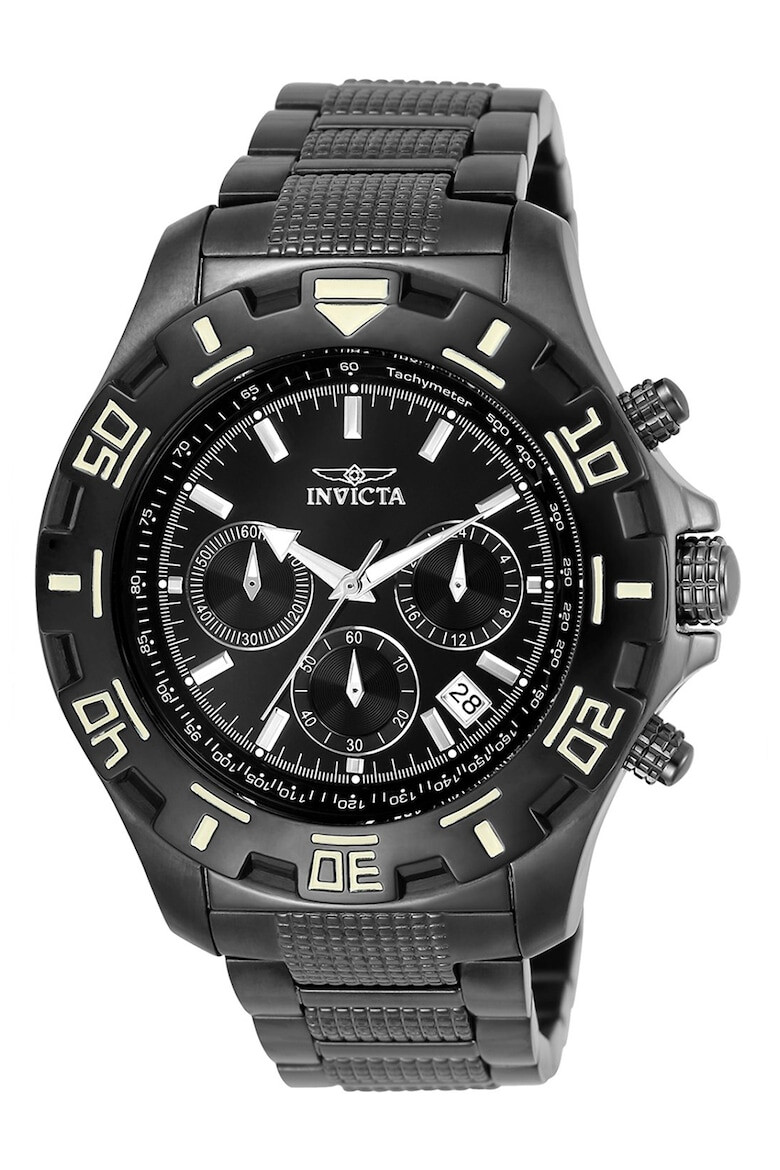 Invicta Ceas quartz cronografic din otel inoxidabil - Pled.ro