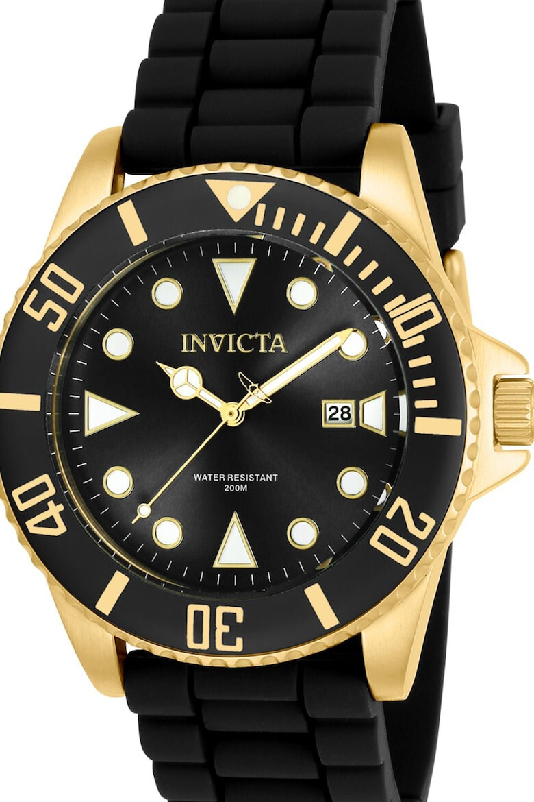 Invicta Ceas quartz cu o curea din slicon - Pled.ro