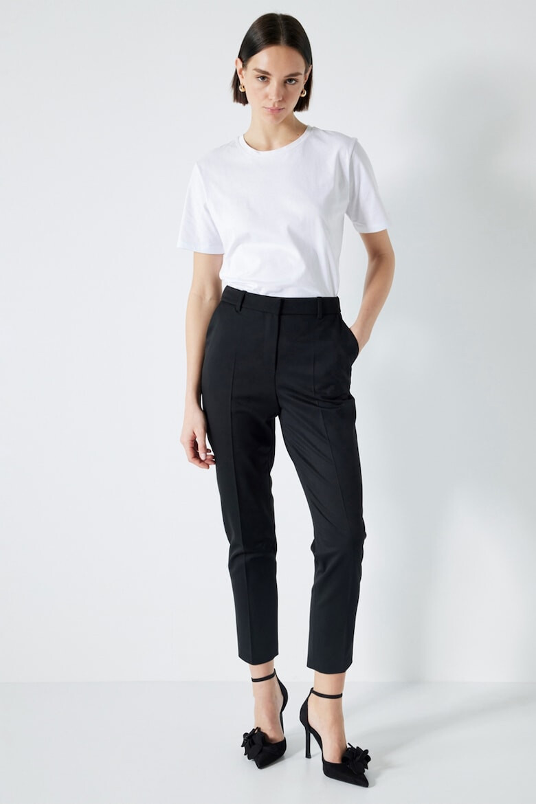 Ipekyol Pantaloni crop cu talie inalta - Pled.ro