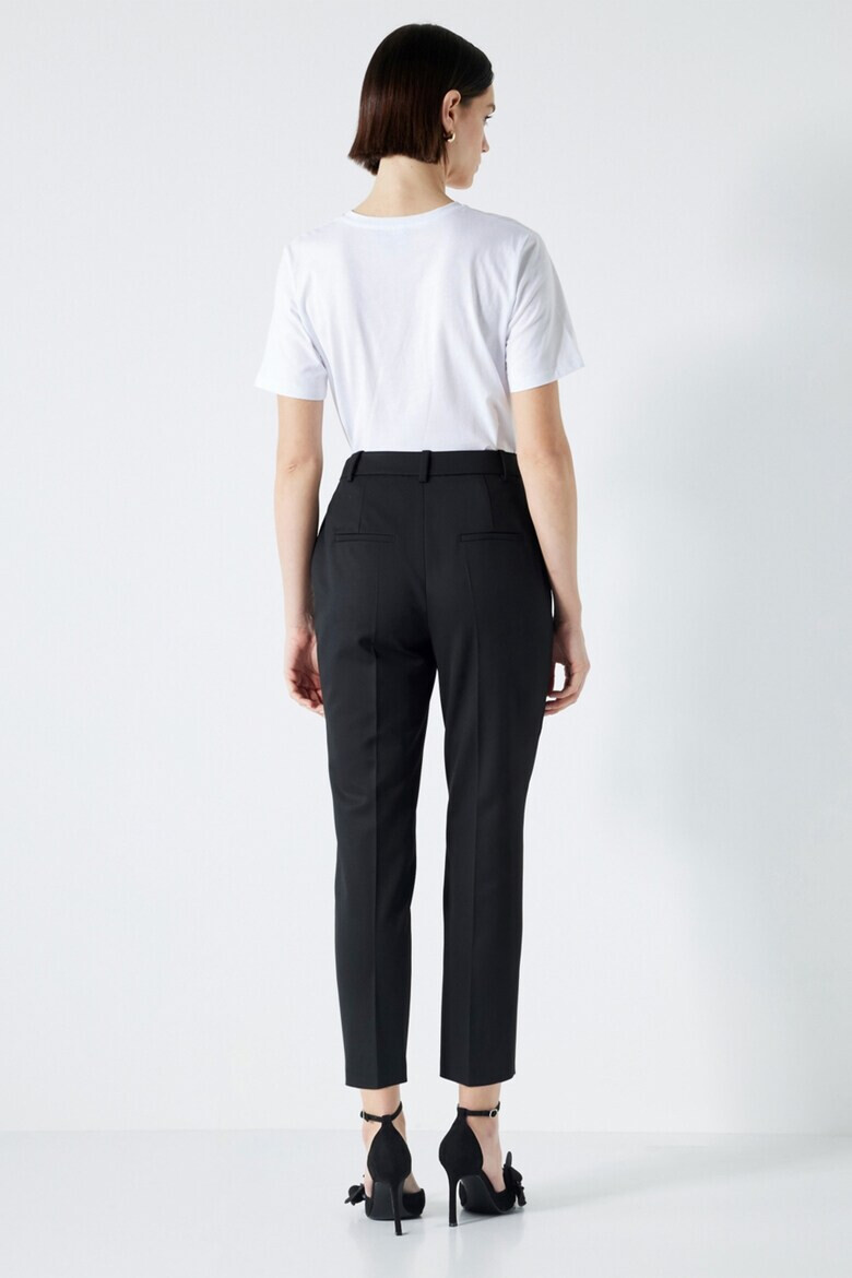 Ipekyol Pantaloni crop cu talie inalta - Pled.ro