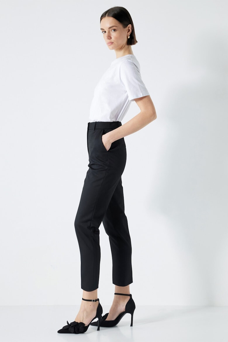 Ipekyol Pantaloni crop cu talie inalta - Pled.ro