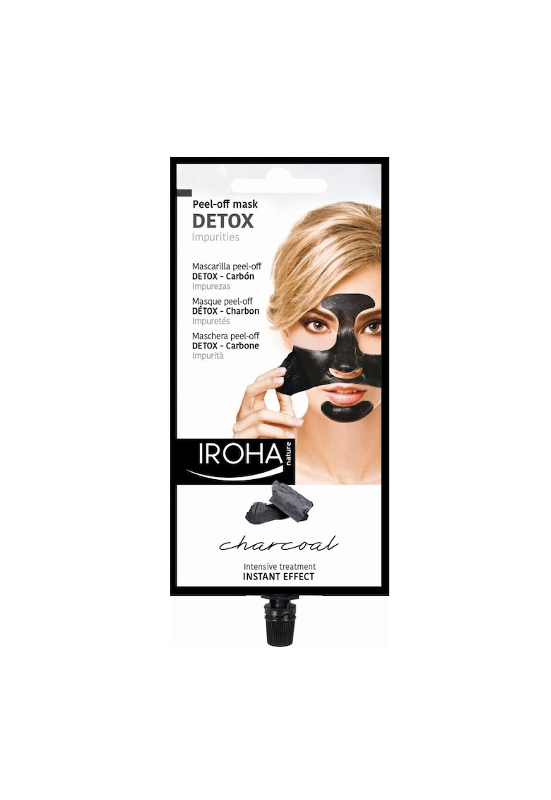 IROHA NATURE Masca Iroha BLACK PEEL-OFF MASK - Pled.ro