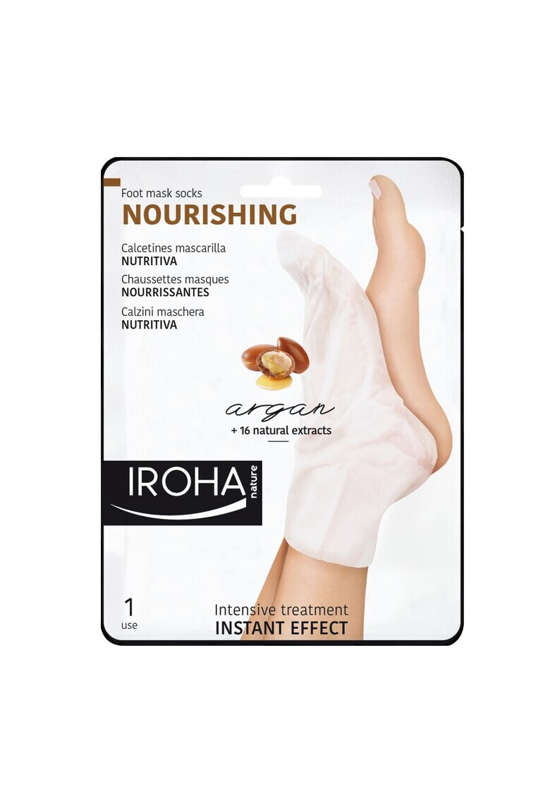 IROHA NATURE Masca pentru picioare Iroha cu argan - Pled.ro